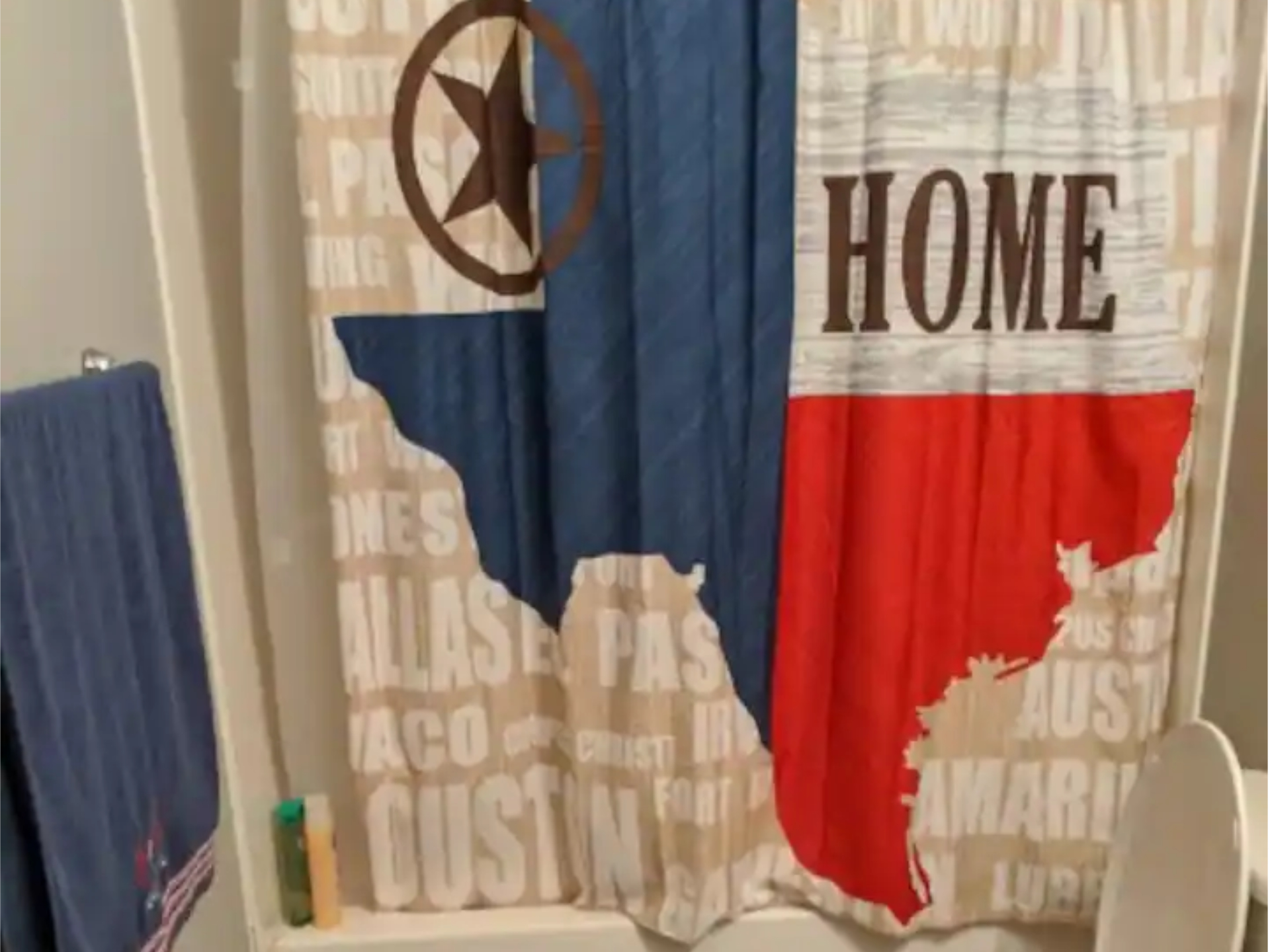 texas theme bathroom